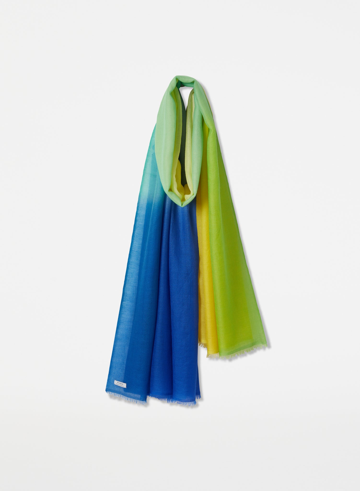 Voile de C. | Yellow, Green and Blue