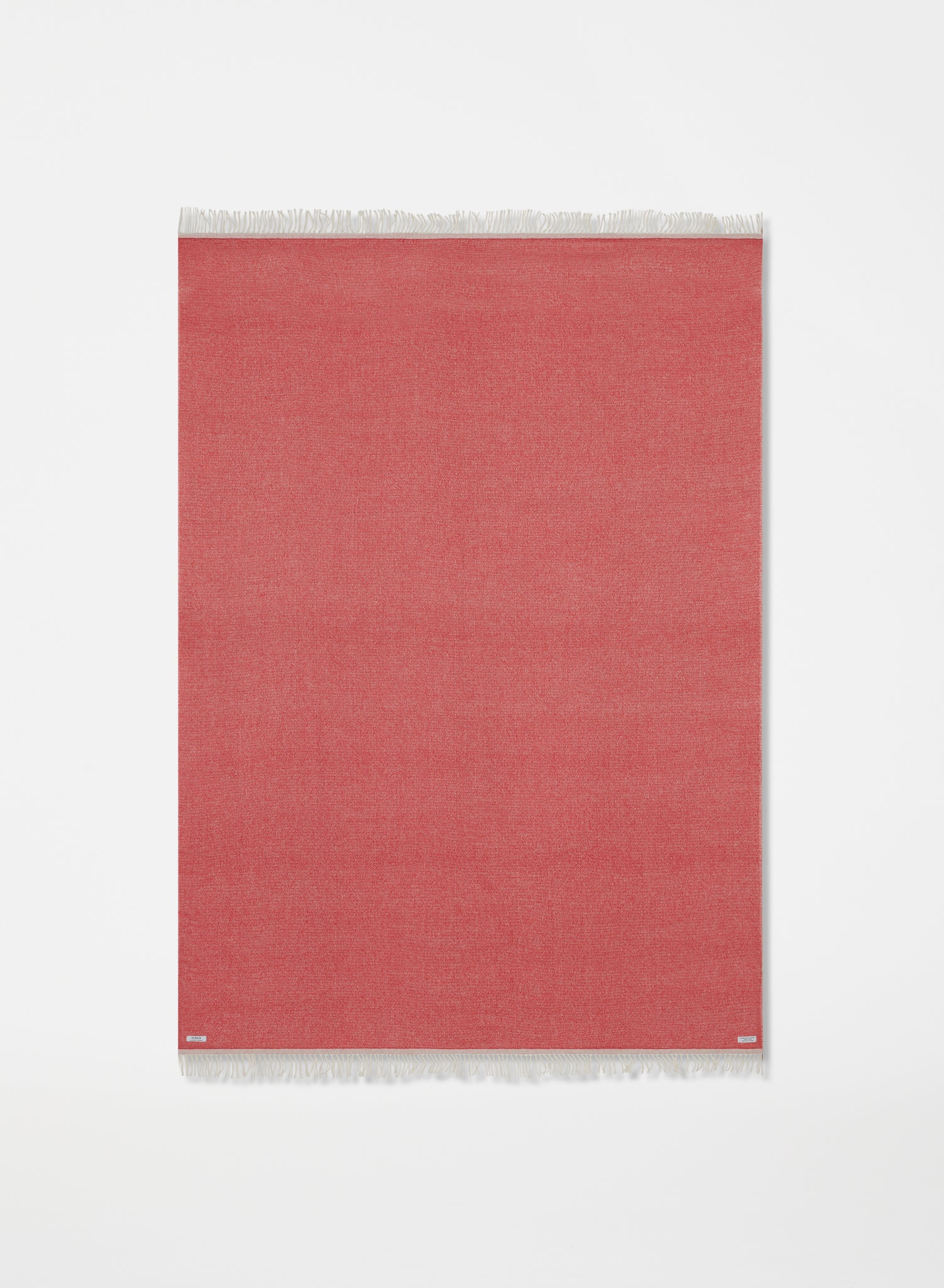 Altai Blanket | Red & Grey