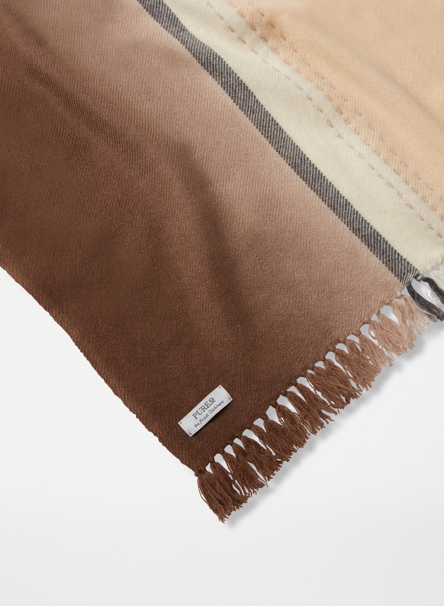 Combined Scarf | Brown shades