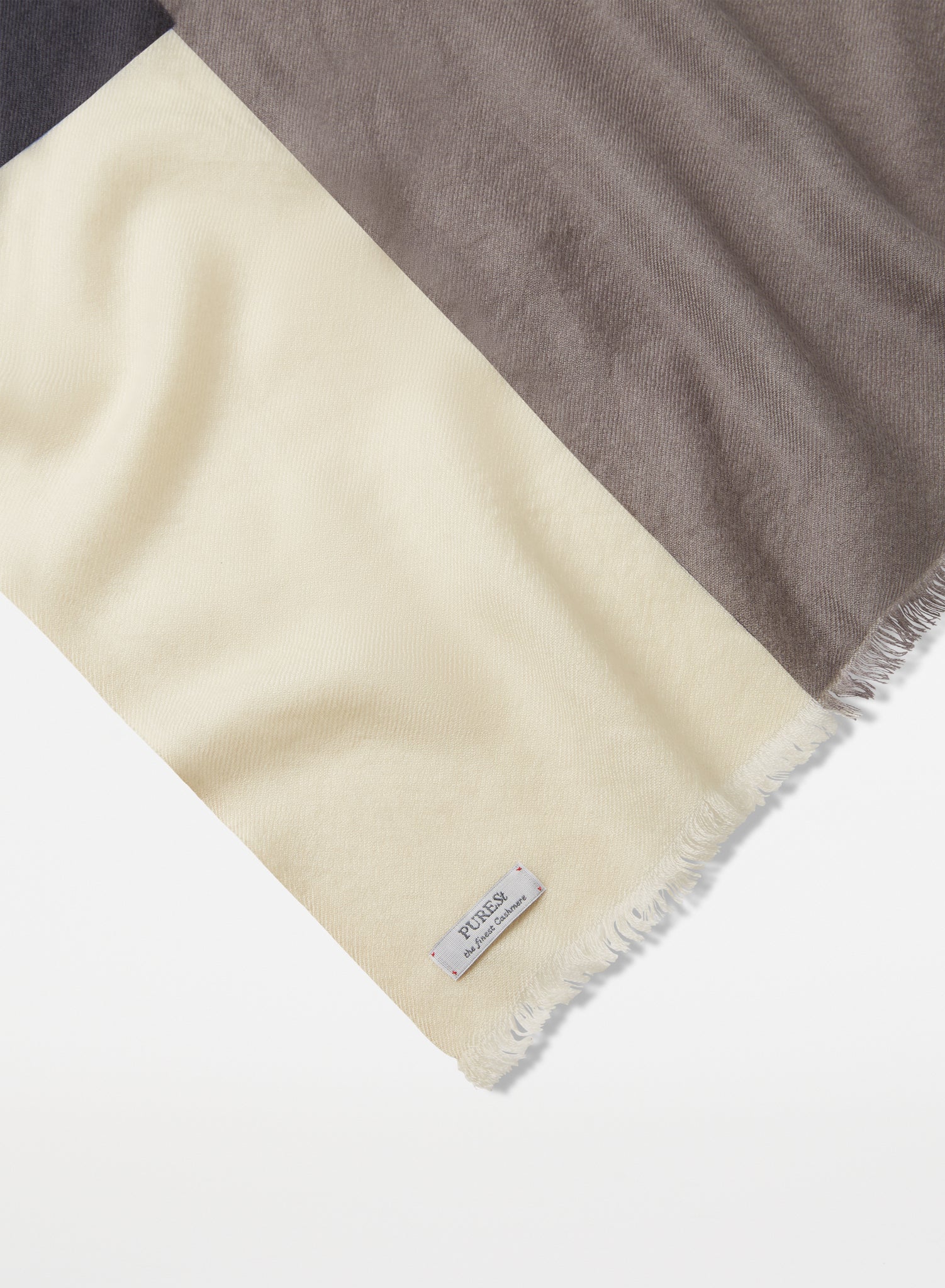 Block Scarf | Grey shades