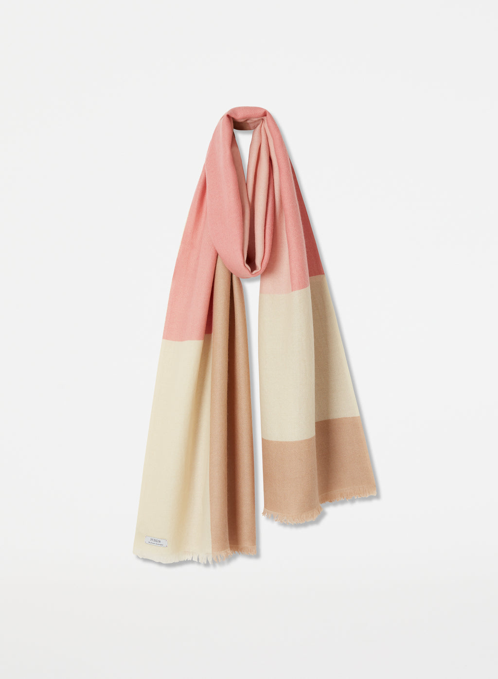 Block Scarf | Pink shades – Purest